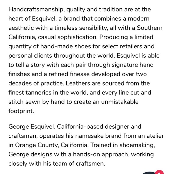 Esquivel Handmade Jill Ankle Boot 8.5 - Picture 9 of 9